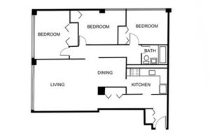 FLOOR PLANS – Sheridan-Gunnison Apartments